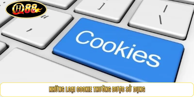 Những loại cookie thường được sử dụng