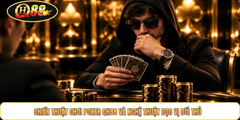 Chiến thuật chơi poker QH88 và nghệ thuật đọc vị đối thủ 