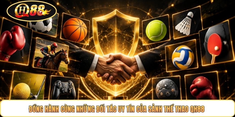 Đồng hành cùng những đối tác uy tín của sảnh thể thao QH88 