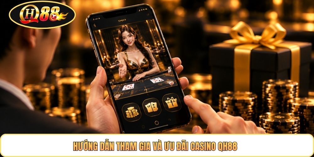 Hướng dẫn tham gia và ưu đãi casino QH88