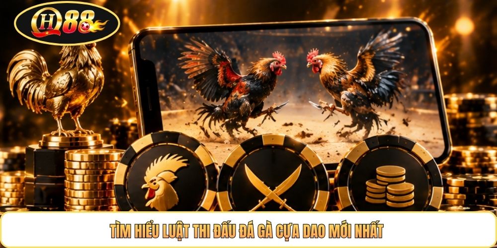 Tìm hiểu luật thi đấu đá gà cựa dao mới nhất 